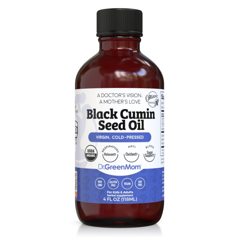 Black Cumin Seed Oil Organic Heat Free Virgin First Cold Pressed