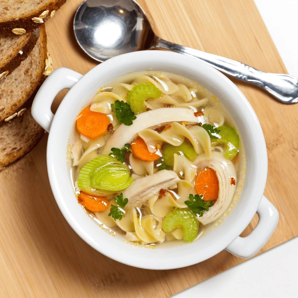Healing chicken noodle soup recipe - Dr. Green Mom