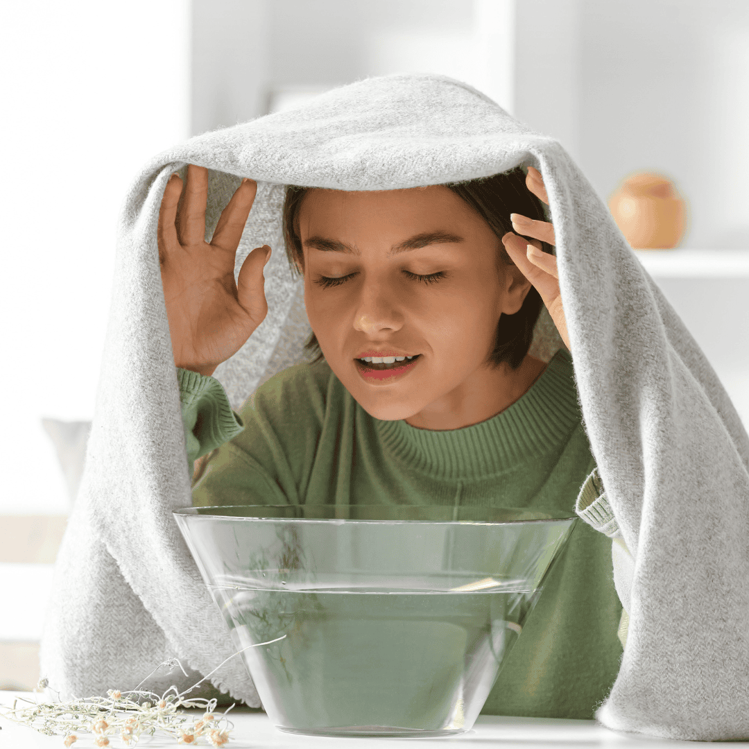 Steam Inhalation To Reduce Congestion & Soothe Cough Dr. Green Mom
