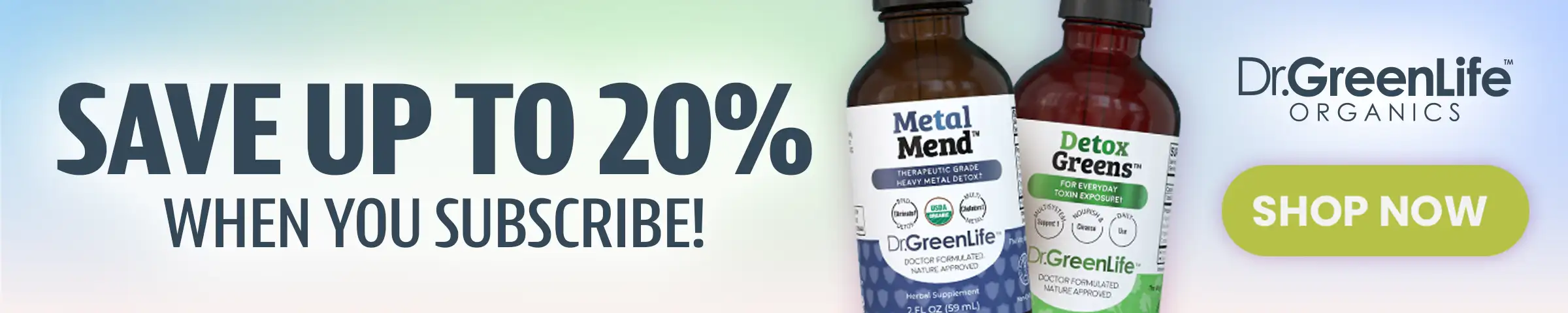 Dr Green Life Organics™ - Save up to 20% when you build a bundle